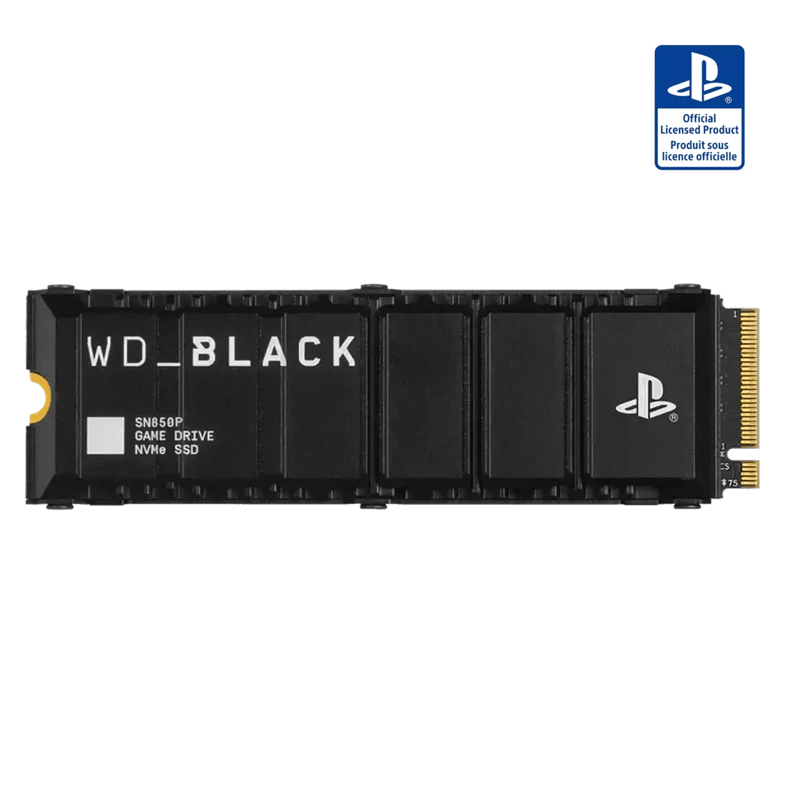 ภาพอ้างอิง WD Black 8TB SN850P PlayStation 5 M.2 NVMe SSD · อุปกรณ์ประกอบฉากอาจไม่รวม