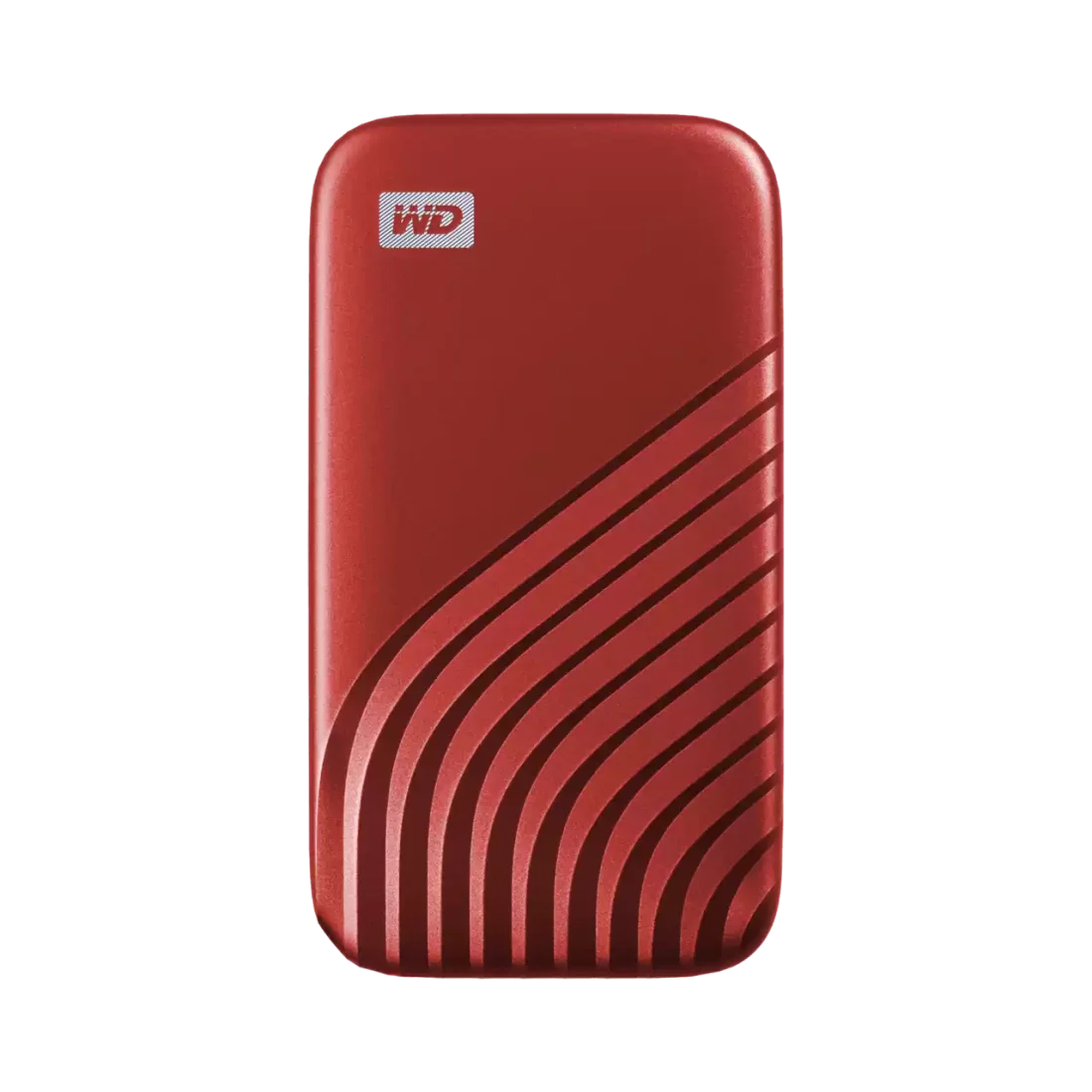 ภาพอ้างอิง WD SSD Ext 2TB My Passport Type-C USB 3.2 Red · อุปกรณ์ประกอบฉากอาจไม่รวม
