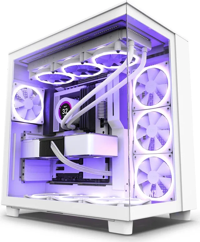 NZXT H9 FLOW White — มุมสินค้า