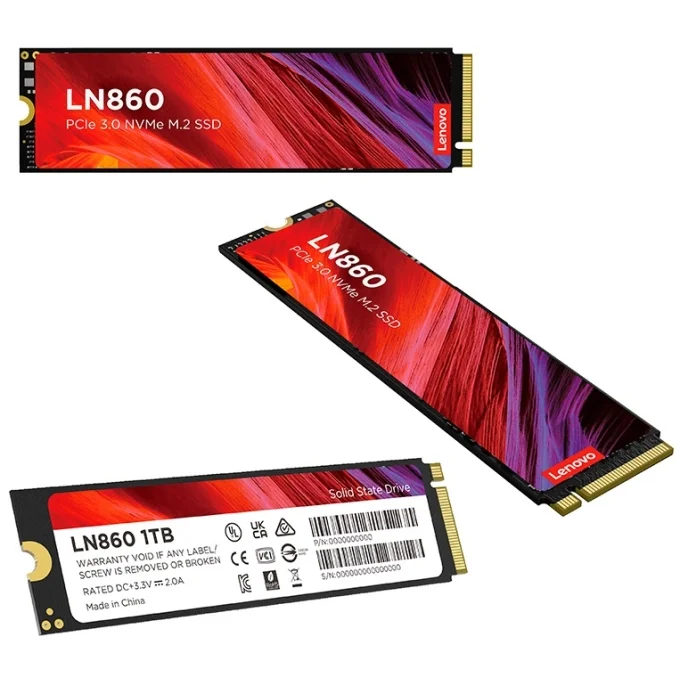 LENOVO LN860 1TB M.2 NVME PCIE GEN3 — product reference