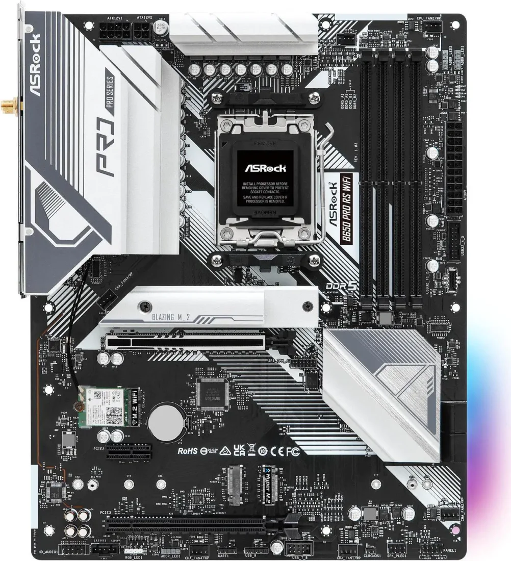 ASRock B650 PRO RS WiFi — product reference