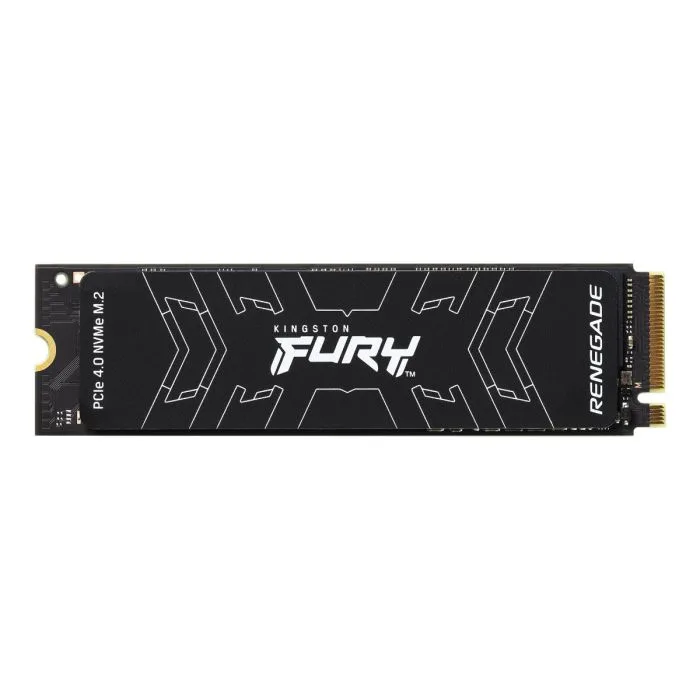 Kingston Fury Renegade SSD M.2 500GB — มุมบนตรง เห็นตัวสินค้าเต็มแผ่น