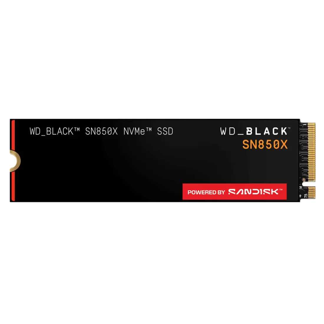 ภาพอ้างอิง WD BLACK SN850X 1TB NVMe · อุปกรณ์ประกอบฉากอาจไม่รวม