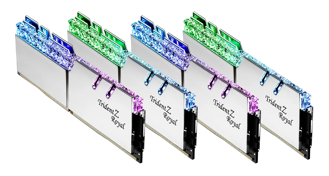 G.SKILL Trident Z Royal DDR4-4000 C18 QC - 128GTRS — รูป 1