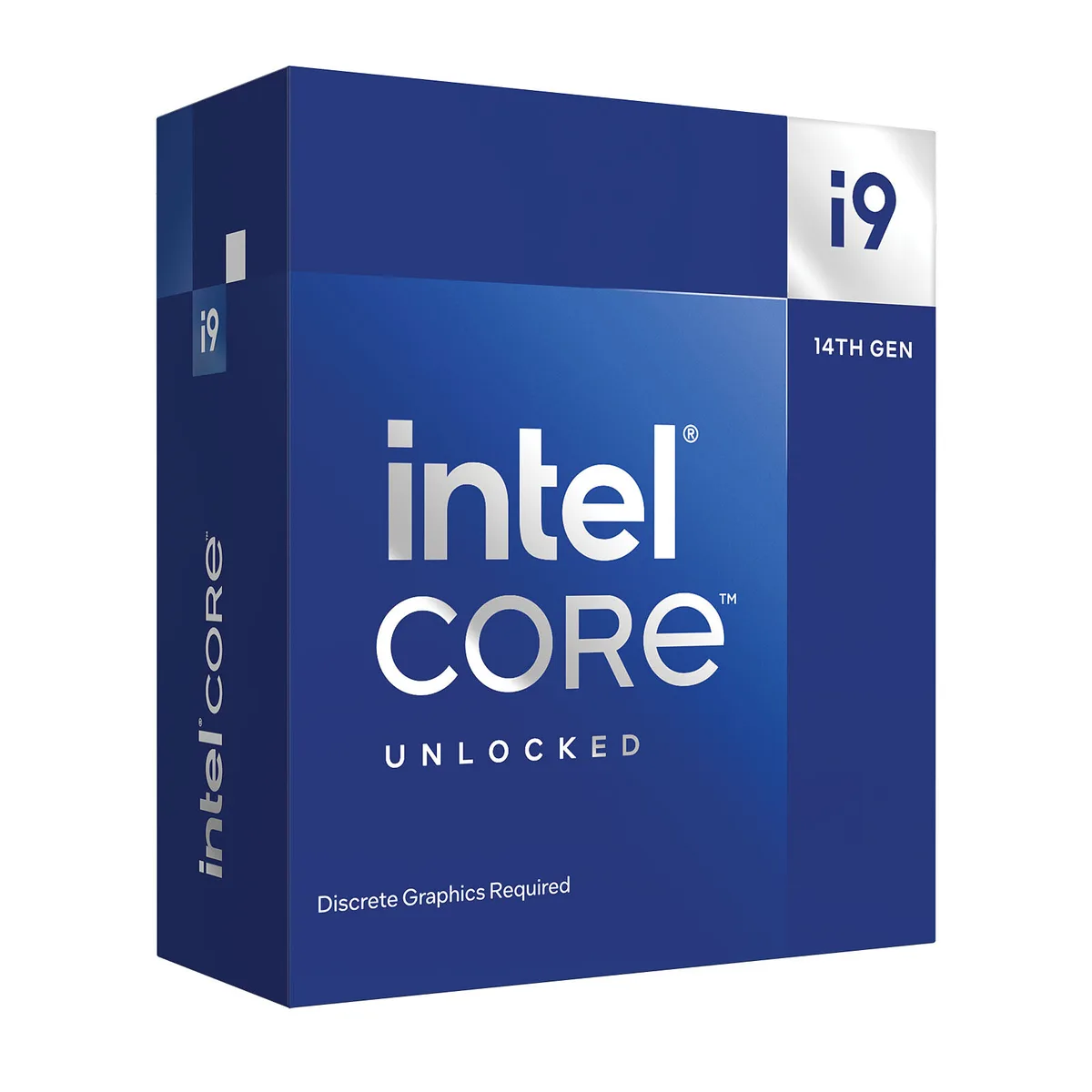 Intel Core i9-14900KF (LGA1700) — กล่องสินค้า มุมเฉียง