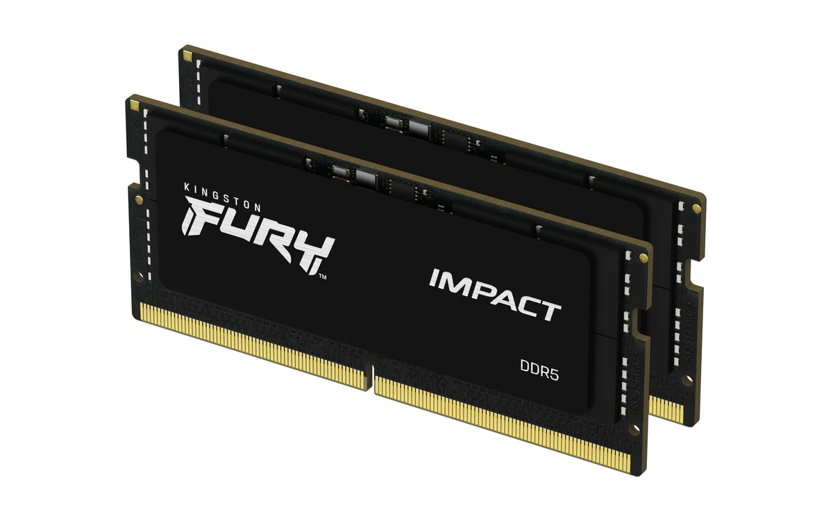 KINGSTON 16GB FURY Impact DDR5 4800 MHz SO-DIMM Kit (2 x 8GB) — มุมสินค้า