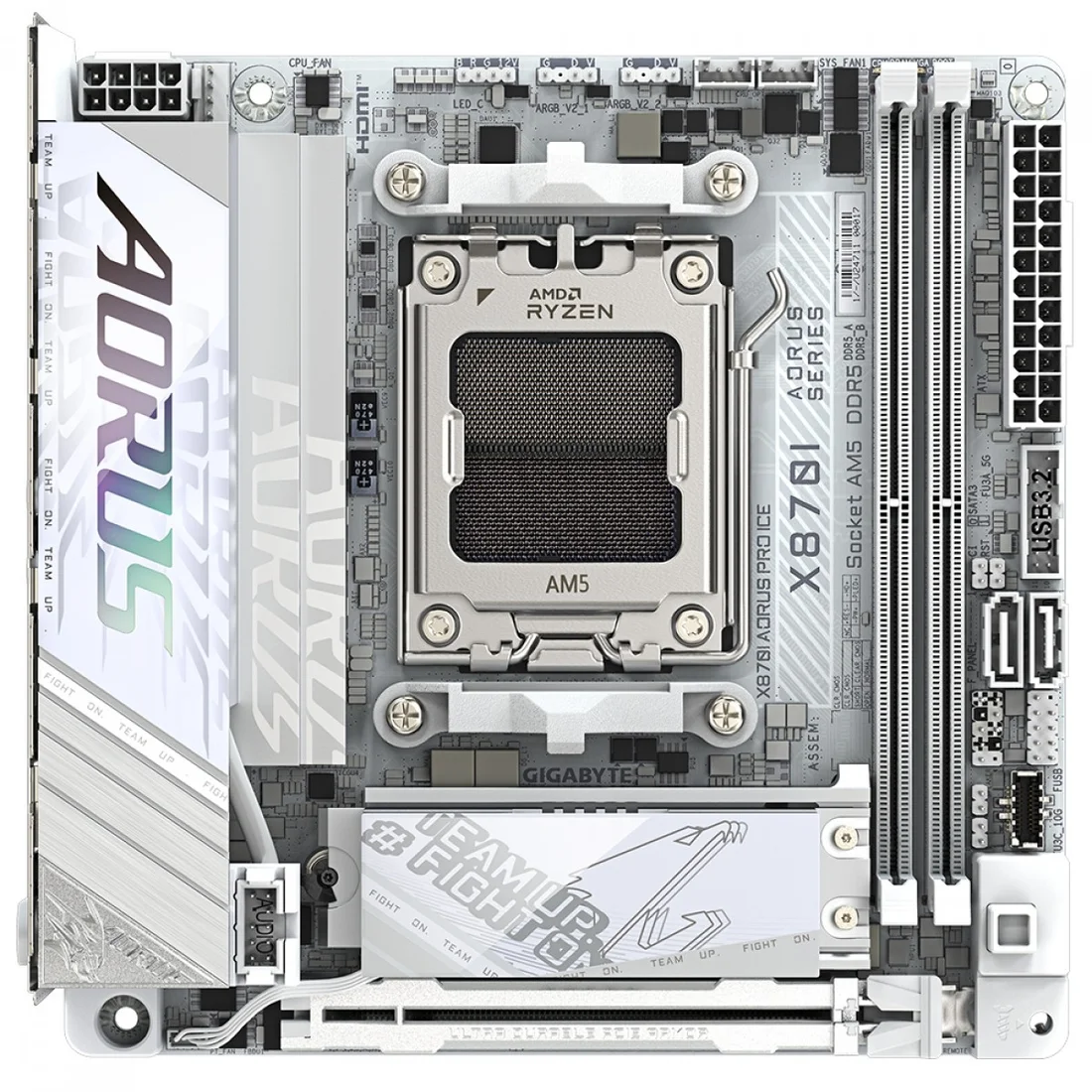 GIGABYTE X870I AORUS PRO ICE (Rev. 1.1) — product reference