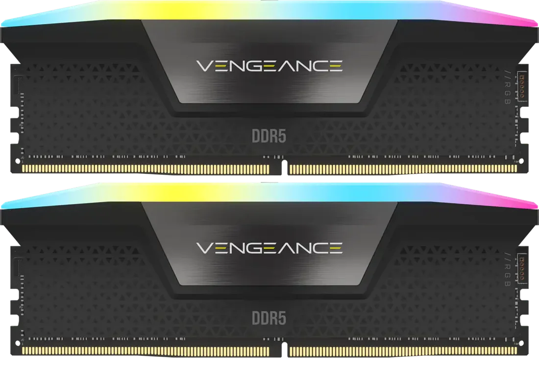 CORSAIR VENGEANCE RGB 96GB (2x48GB) DDR5-5600 Black — product reference