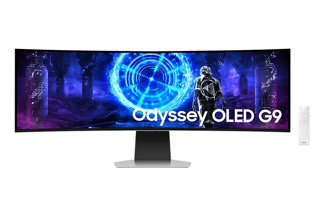 ภาพอ้างอิง SAMSUNG 49" Odyssey OLED G9 G95SD DQHD 240Hz Gaming Monitor (LS49DG950SEXXT) · อุปกรณ์ประกอบฉากอาจไม่รวม