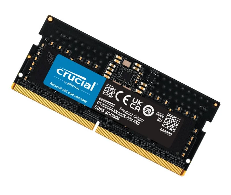 CRUCIAL RAM NOTEBOOK DDR5 16GB 5600MHz (CT16G56C46S5) — product reference